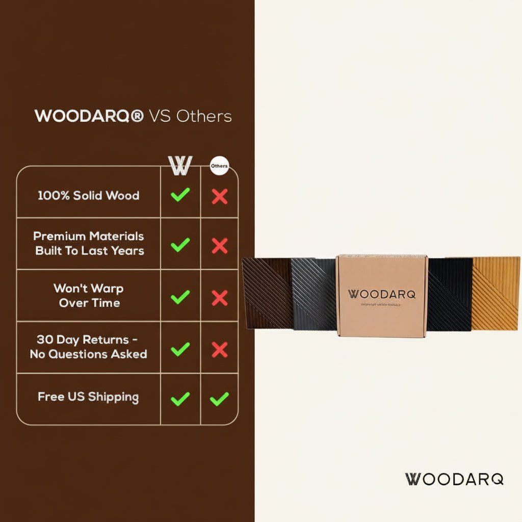 ARQ® Solid Wood Wall Panels Sample Set