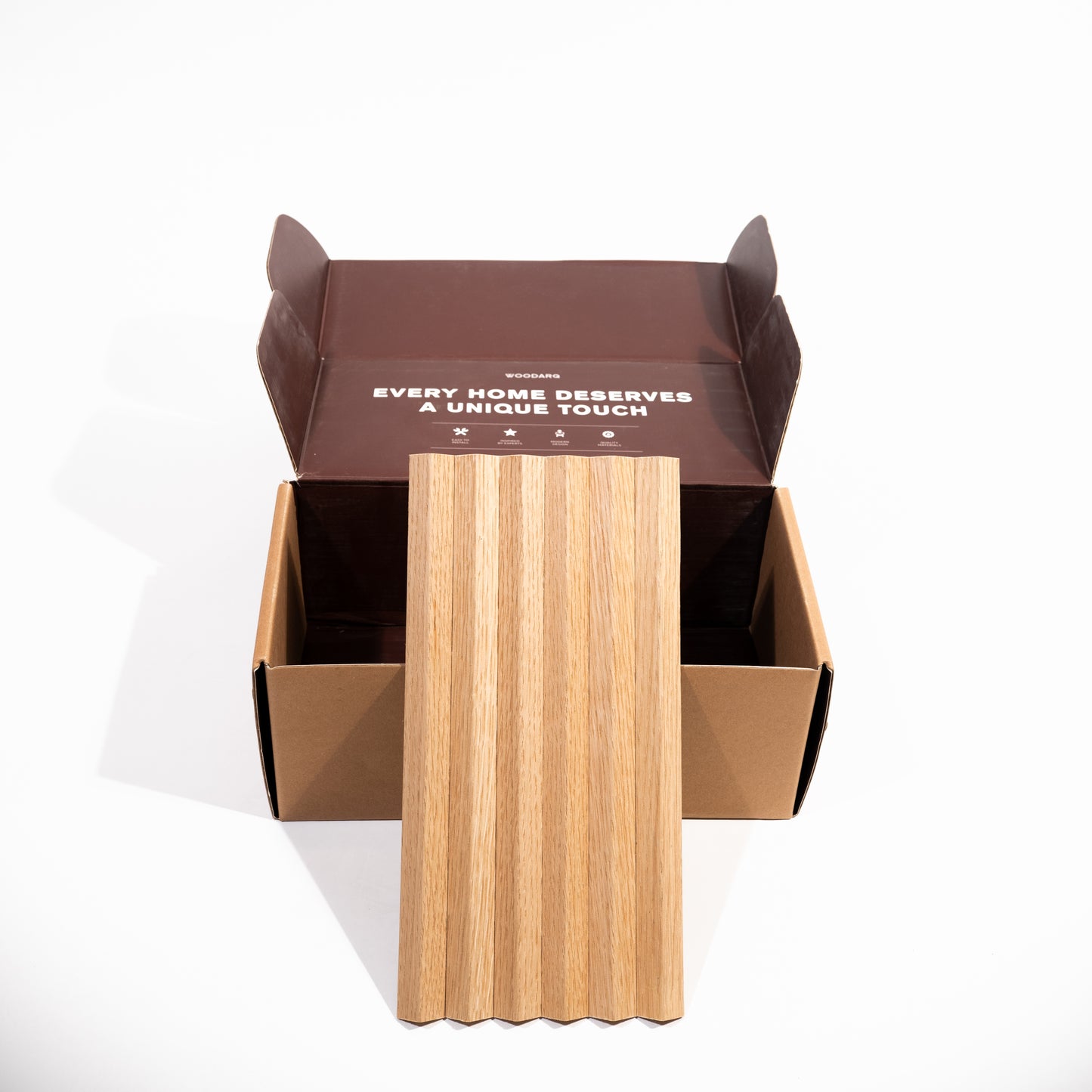 ARQ® Flexible Tambour Wood Panel Sample Box