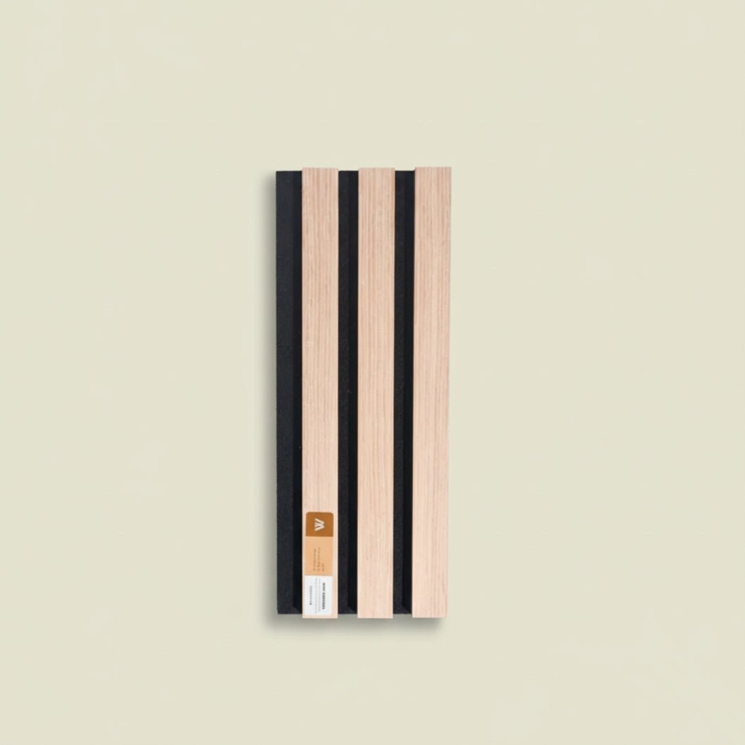 ARQ® Acoustic Wooden Wall Slat Panel / Single Washed Oak Sample
