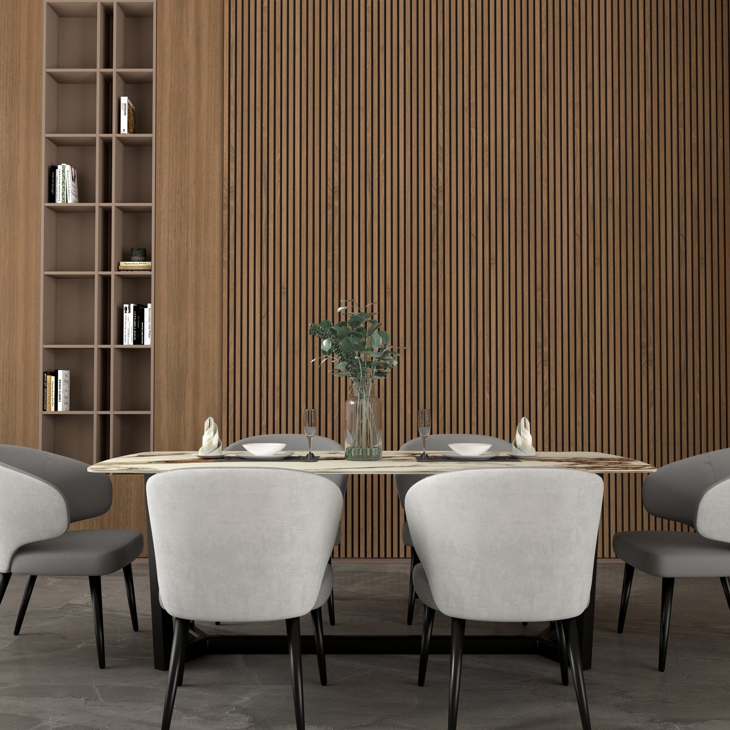 ARQ® Acoustic Wooden Long Slat Wall Panel