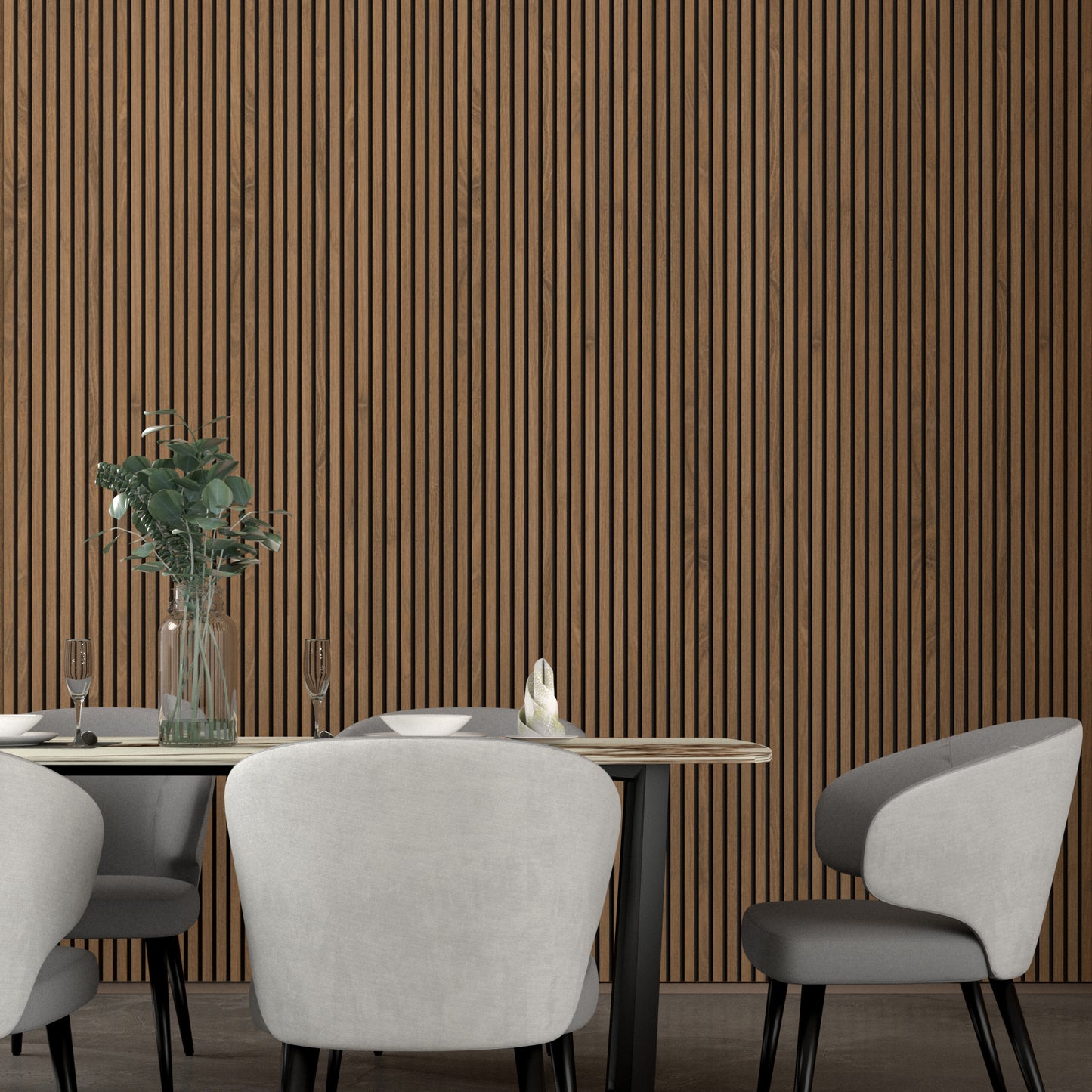 ARQ® Acoustic Wooden Long Slat Wall Panel