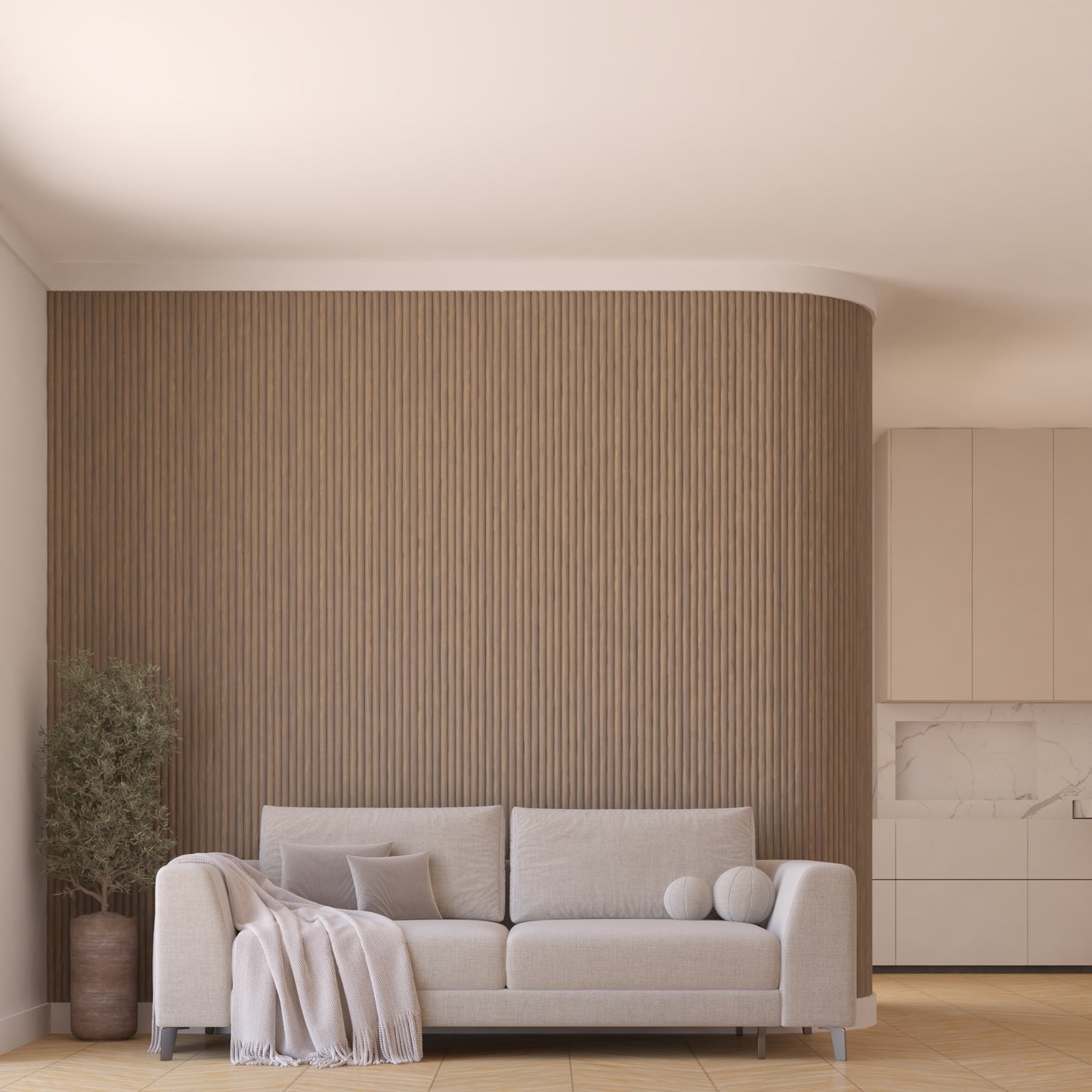 ARQ® Ridge Flexible Tambour Wood Panels