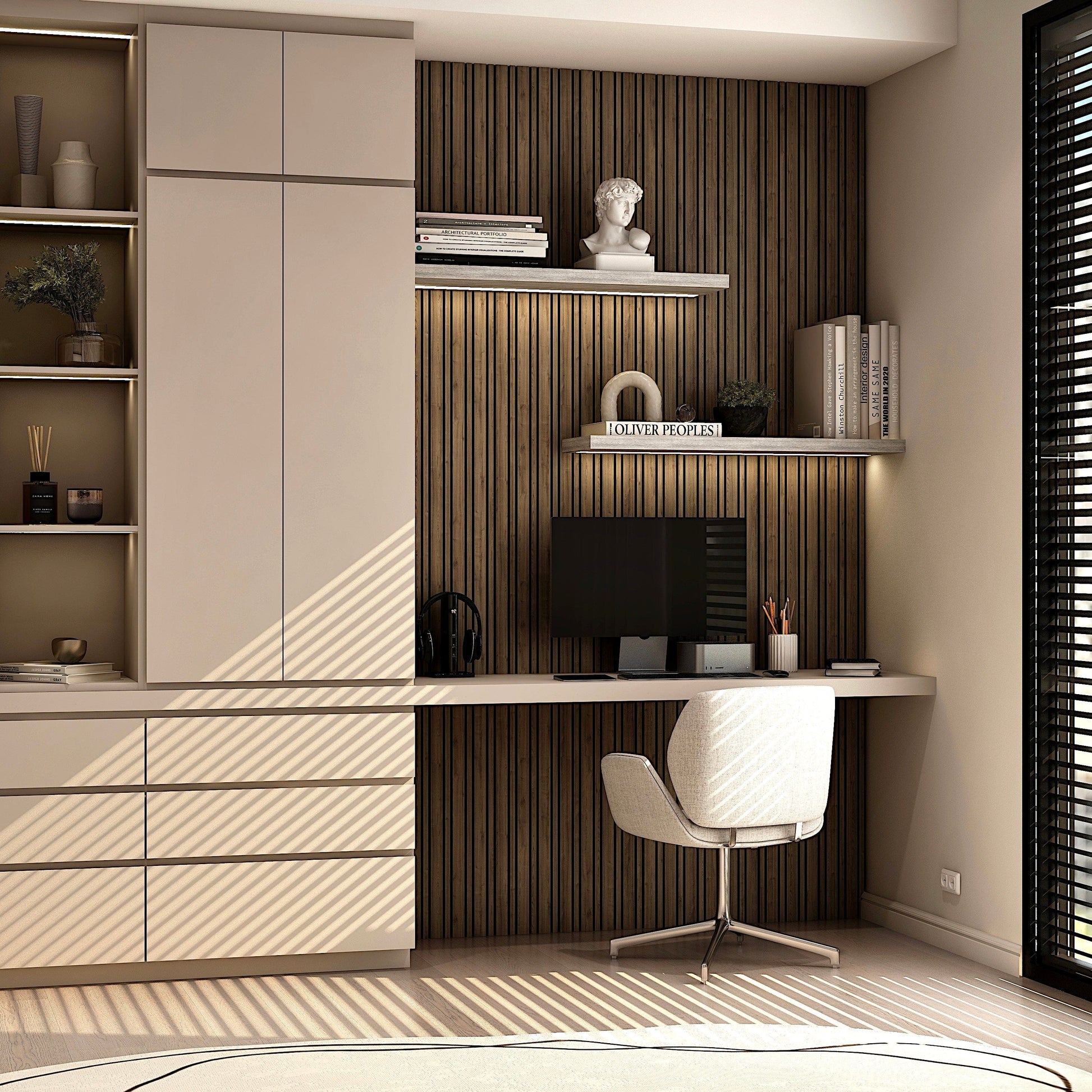 WOODARQ ARQ® Slimwide Slats