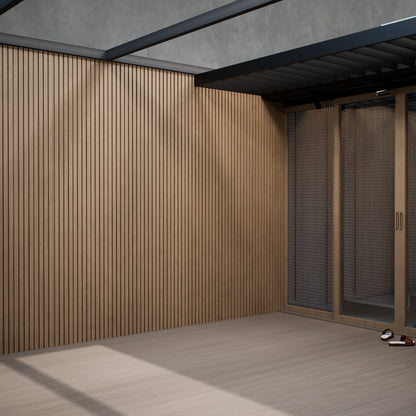 ARQ® Outdoor Exterior Composite Wood-Effect Wall Panel