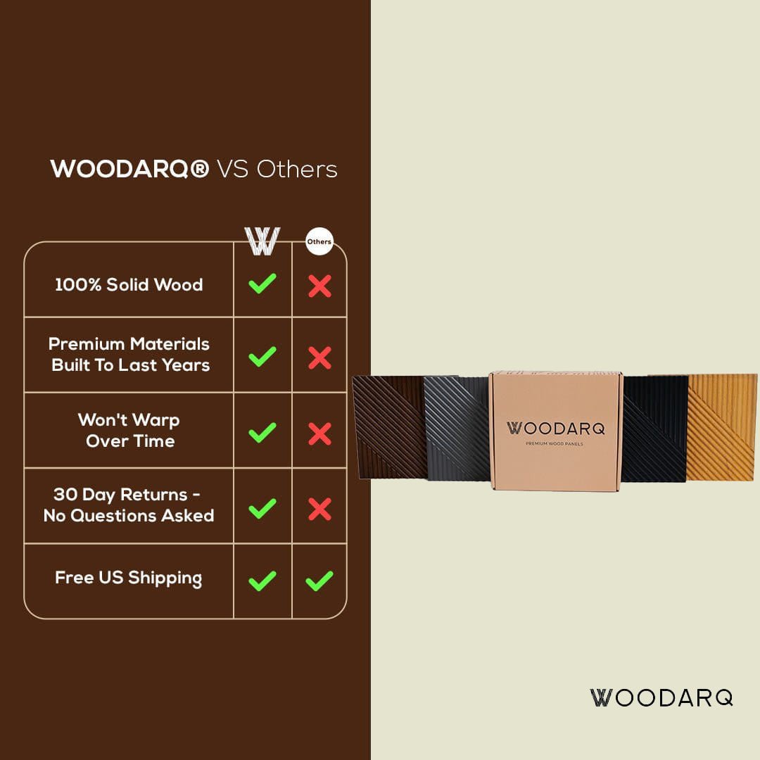 ARQ® Solid Wood Wall Panels Sample Set