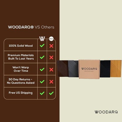 ARQ® Solid Wood Wall Panels Sample Set