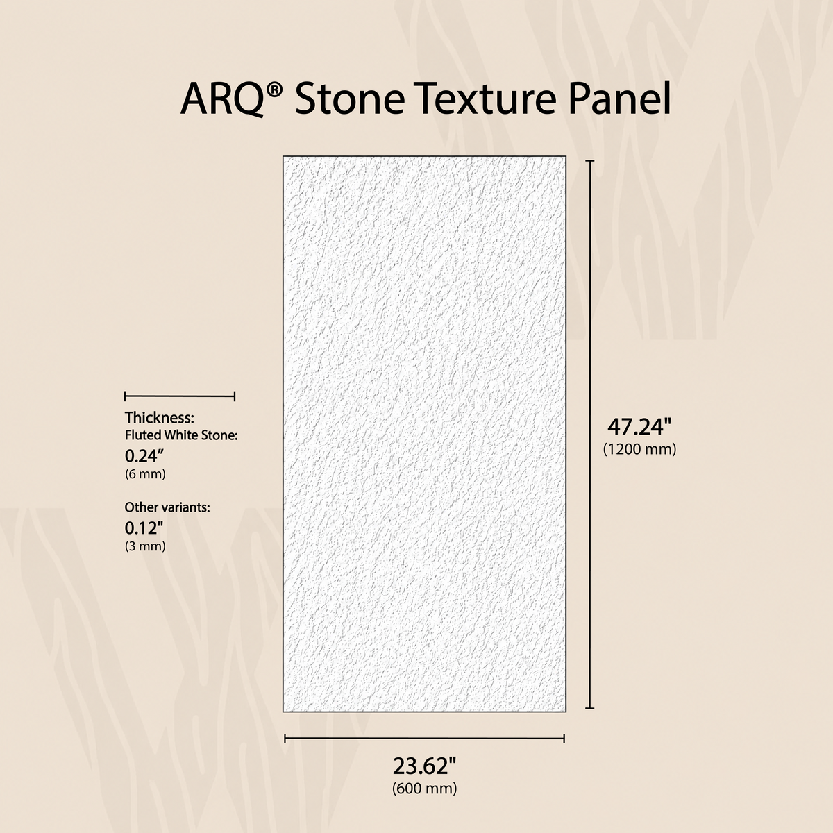 ARQ® Stone Texture Panels