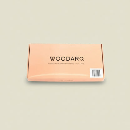 ARQ® Outdoor Exterior Composite Wood-Effect Slat Wall Panel Sample Box