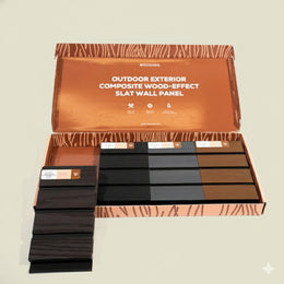ARQ® Outdoor Exterior Composite Wood-Effect Slat Wall Panel Sample Box thumbnail 4