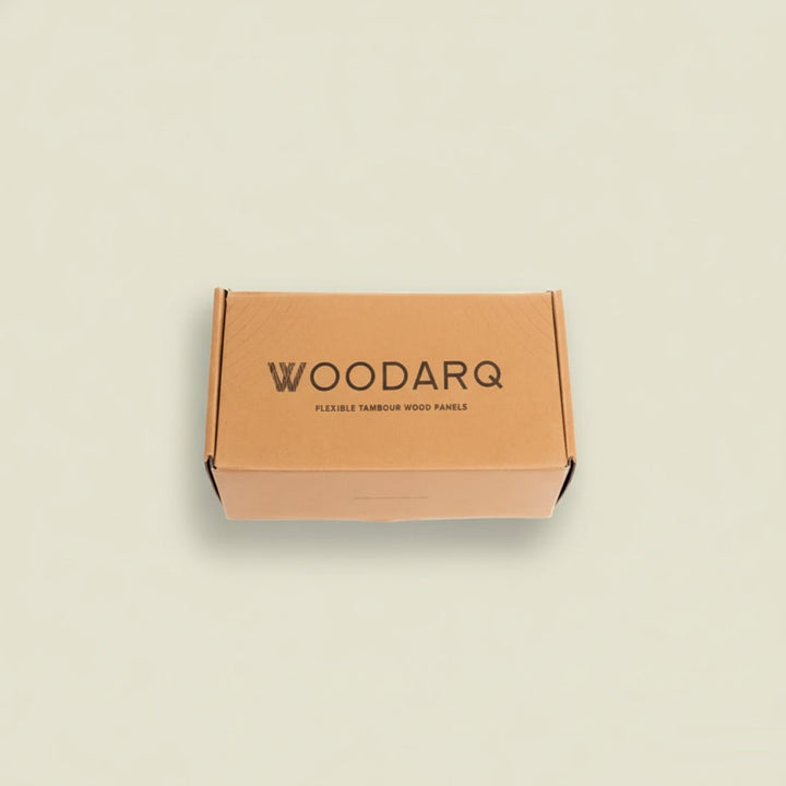 Flexible Tambour Wood Panel Sample Box