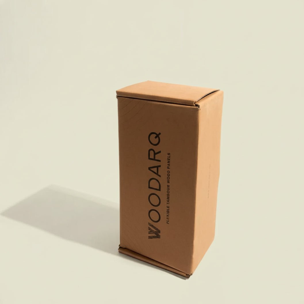Flexible Tambour Wood Panel Sample Box