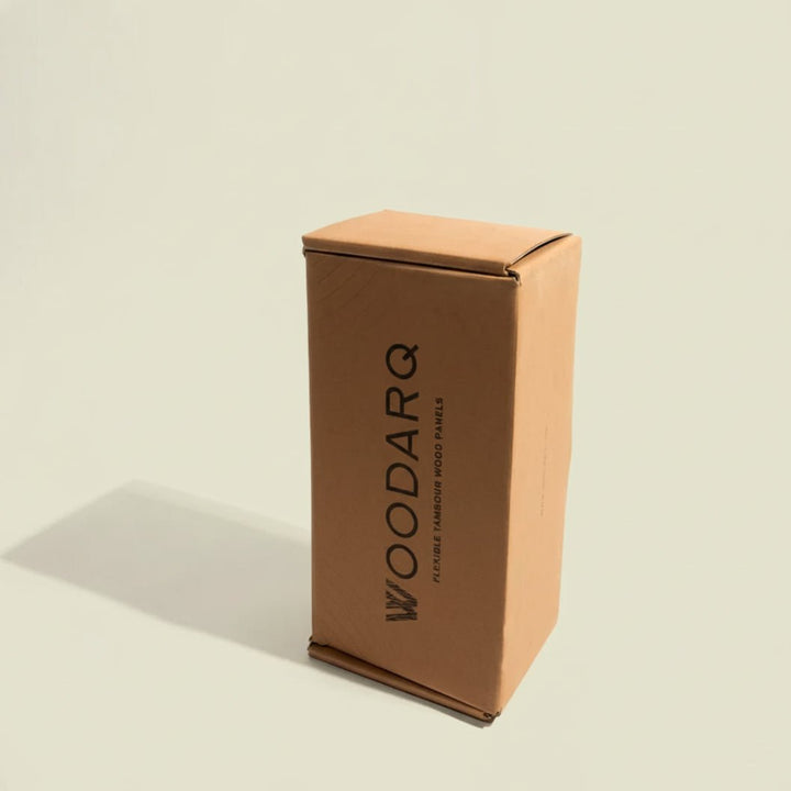 Flexible Tambour Wood Panel Sample Box