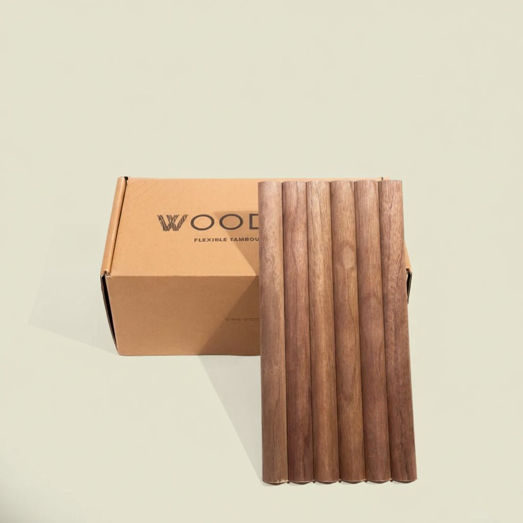Flexible Tambour Wood Panel Sample Box