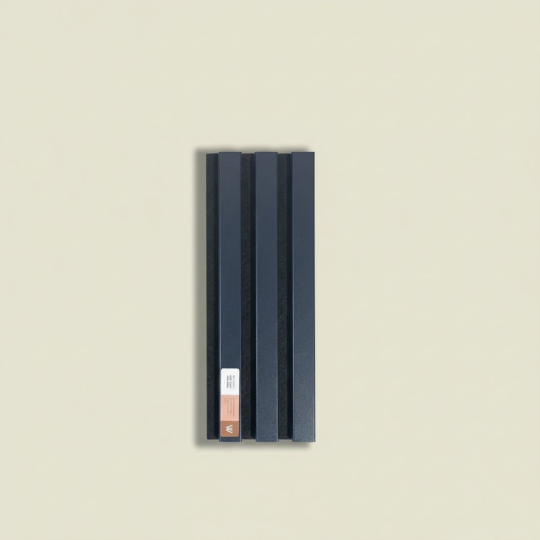 ARQ® Acoustic Wooden Wall Slat Panel / Single Midnight Blue Sample