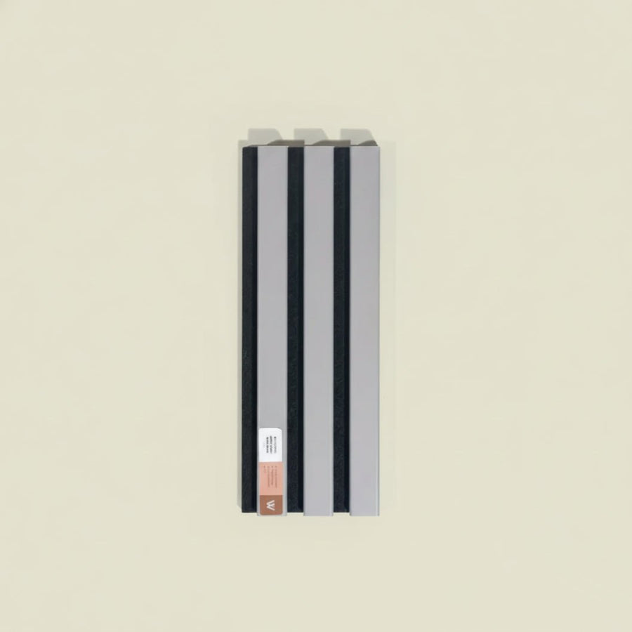 ARQ® Acoustic Wooden Wall Slat Panel / Single Dusty Gray Sample