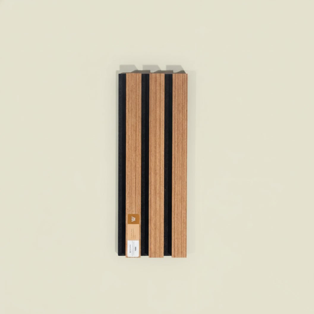ARQ® Acoustic Wooden Wall Slat Panel / Single Teak Sample