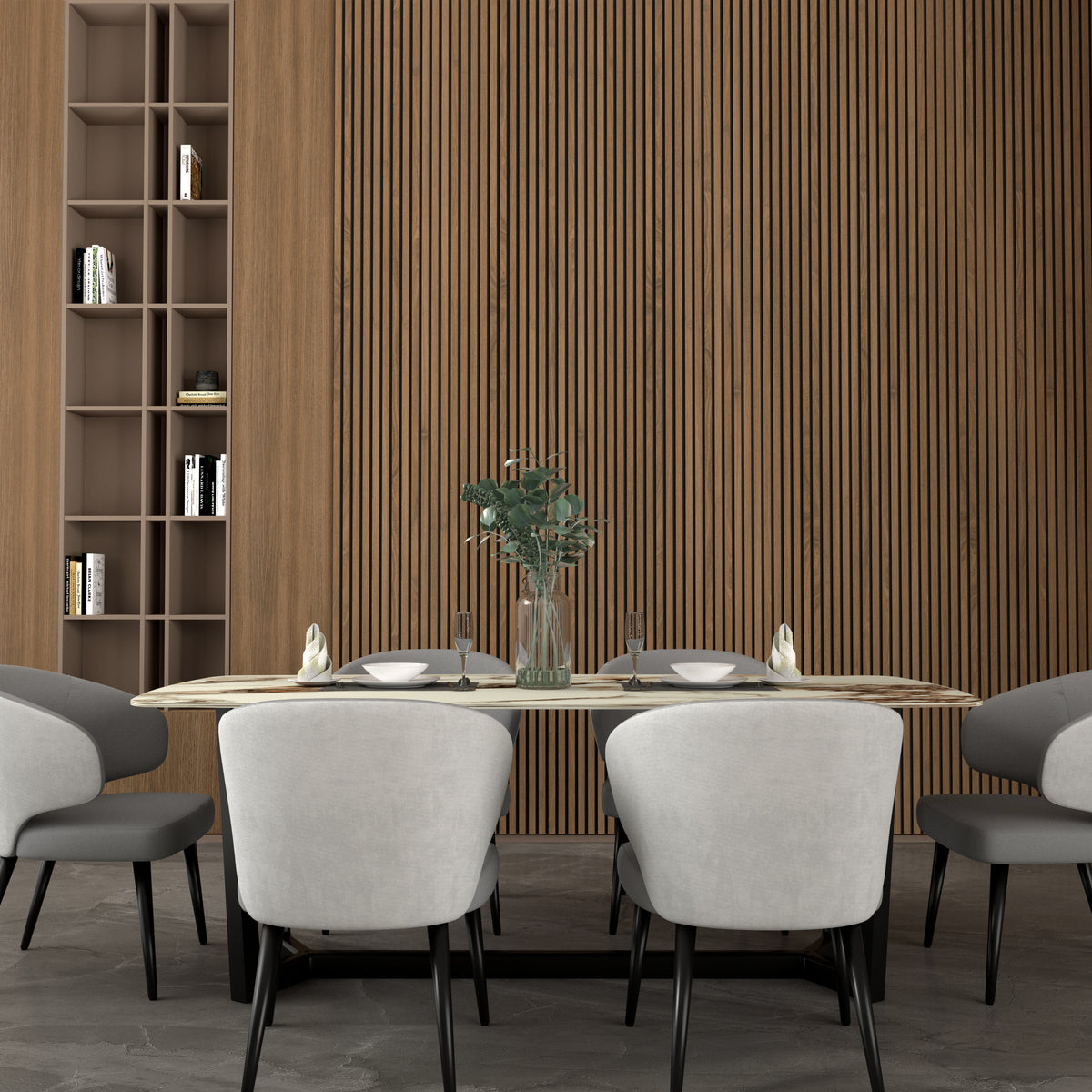 ARQ® Acoustic Wooden Long Slat Wall Panel