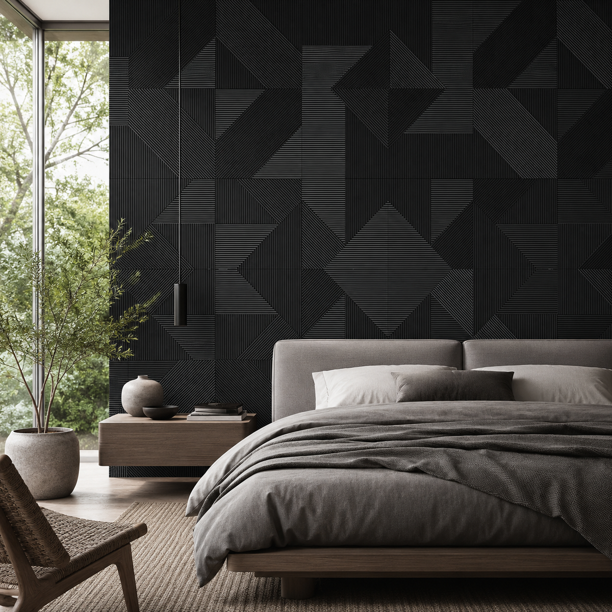 ARQ® Natural Solid Colored Wood Wall Panels