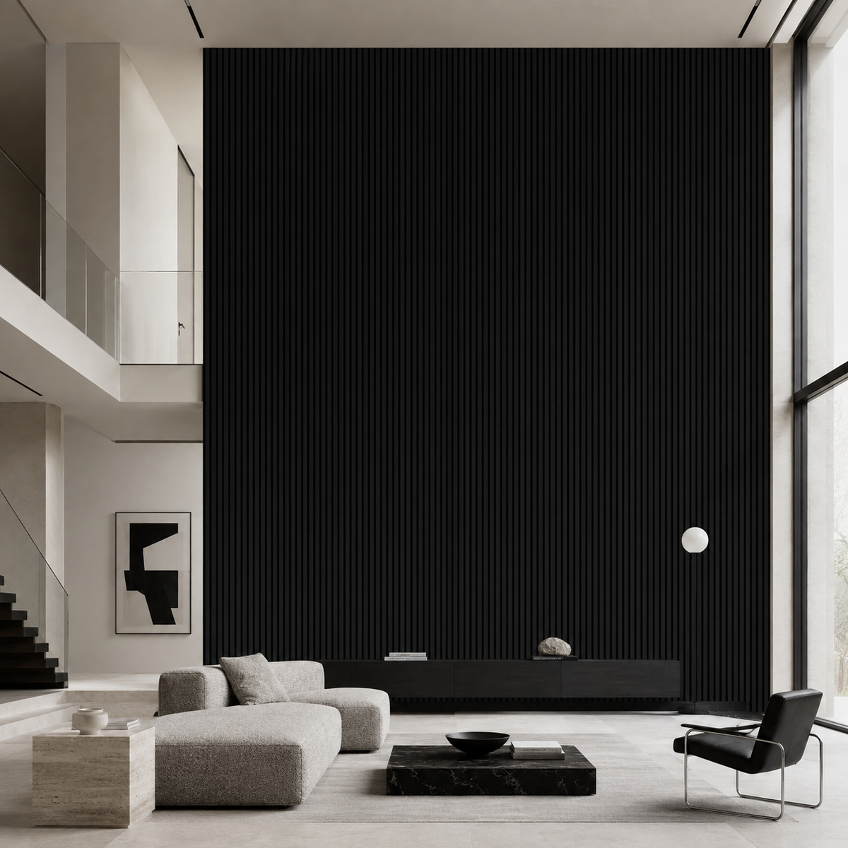ARQ® Acoustic Wooden Long Slat Wall Panel