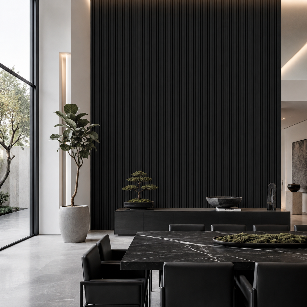 ARQ® Acoustic Wooden Long Slat Wall Panel