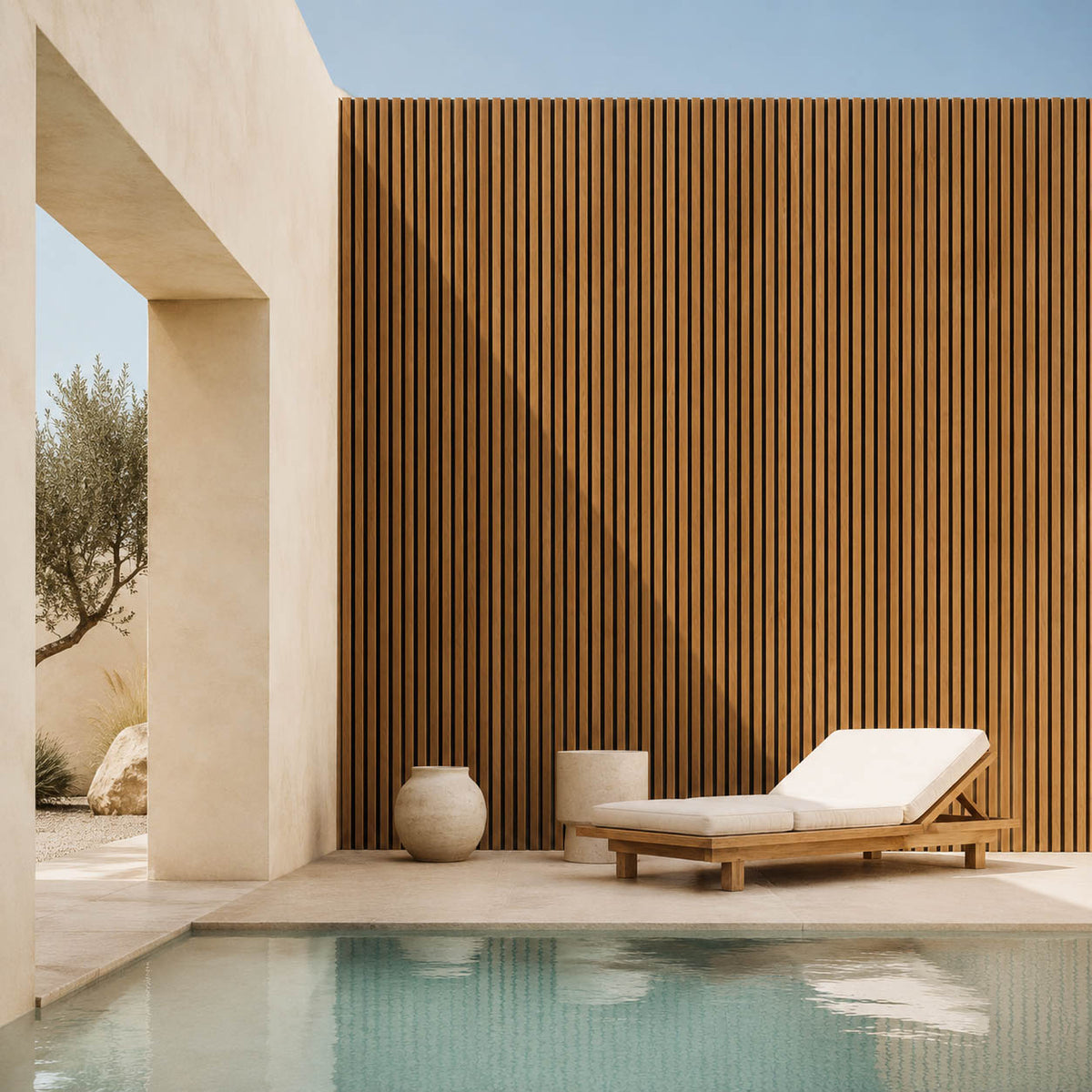Outdoor Wooden Panel