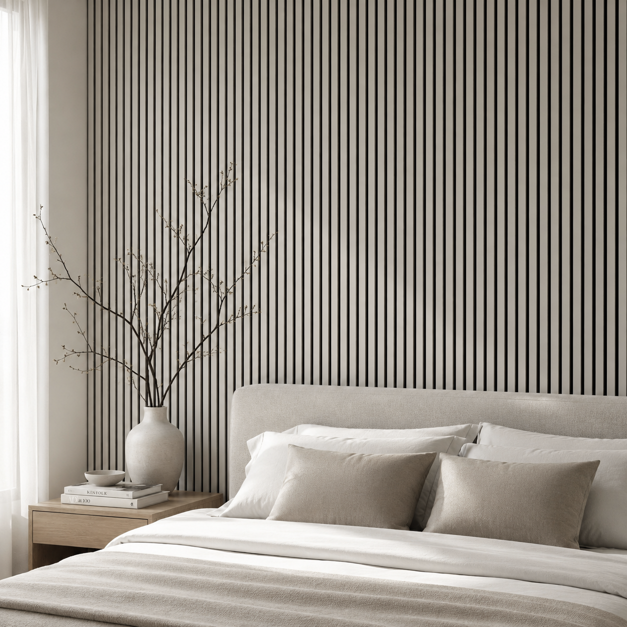 ARQ® Acoustic Colored Wooden Wall Slat Panel