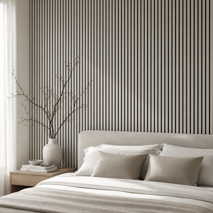 ARQ® Acoustic Colored Wooden Wall Slat Panel