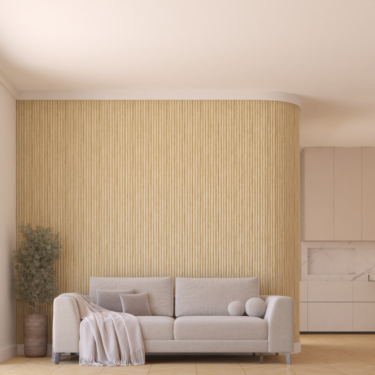 Ridge Flexible Tambour Wood Panels