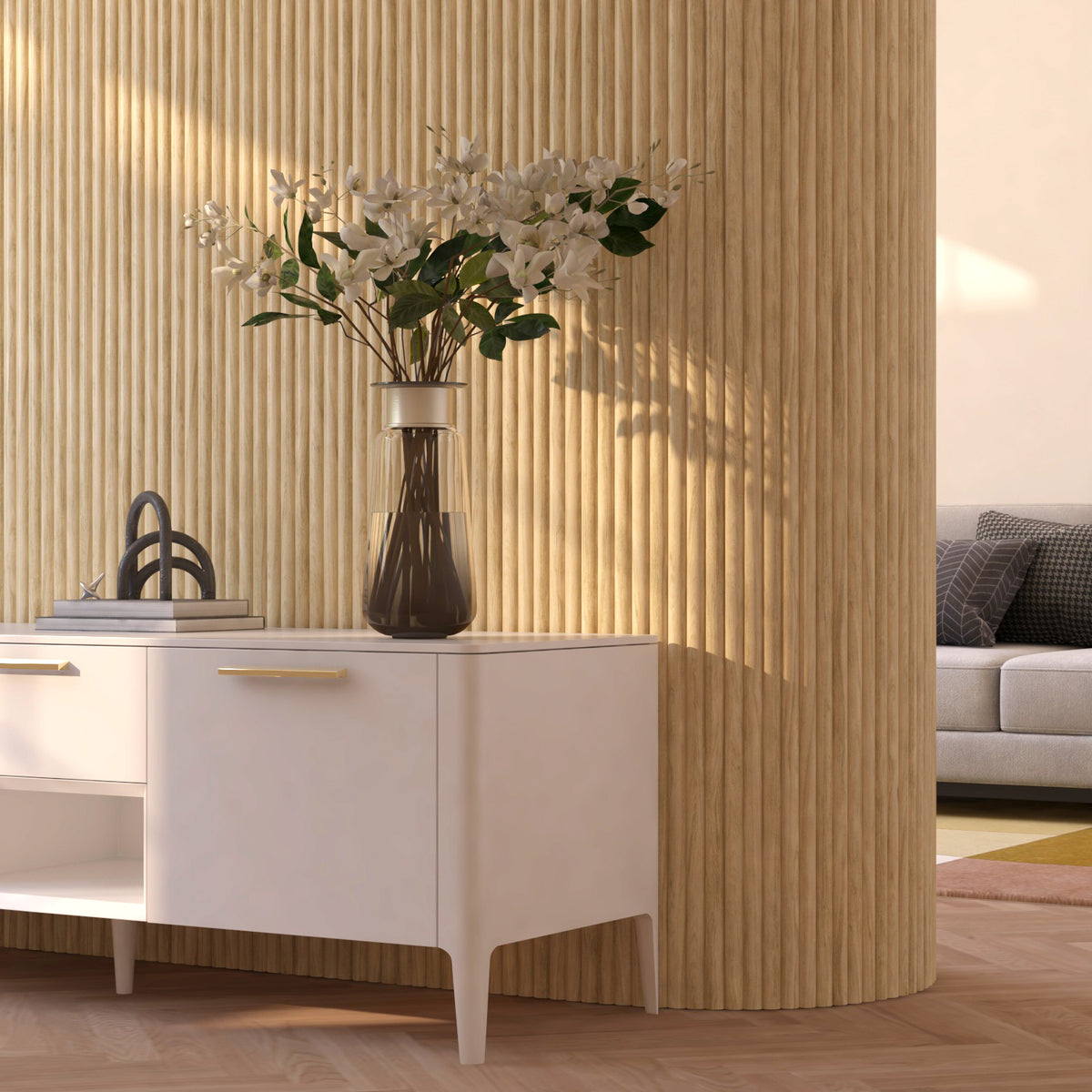 Ridge Flexible Tambour Wood Panels