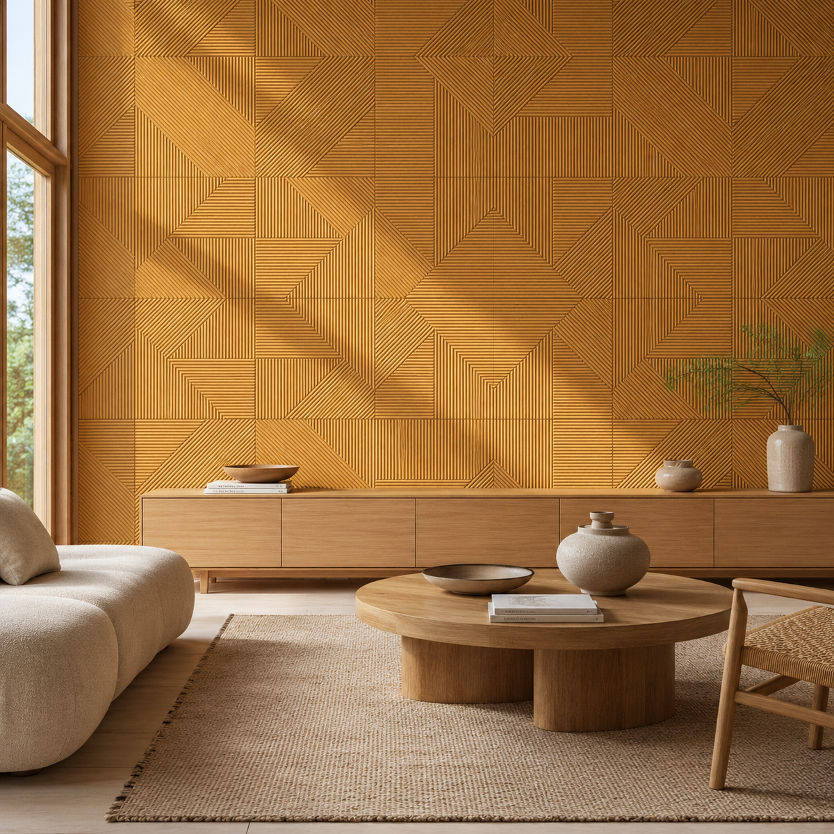 ARQ® Natural Solid Wood Wall Panels