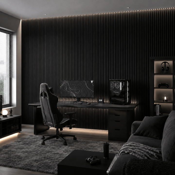 ARQ® Acoustic Colored Wooden Wall Slat Panel