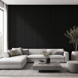 ARQ® Acoustic Colored Wooden Wall Slat Panel thumbnail 5