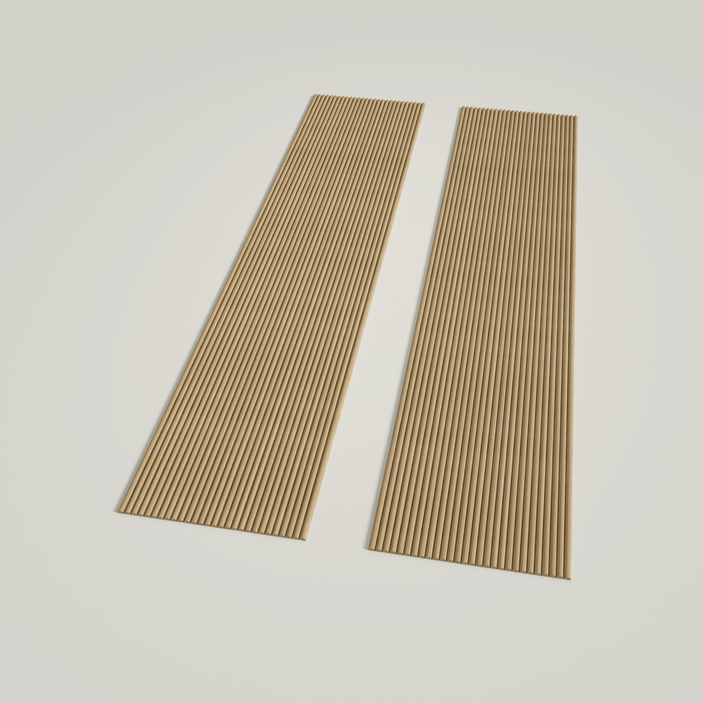 Mini-Ridge Flexible Tambour Wood Panels