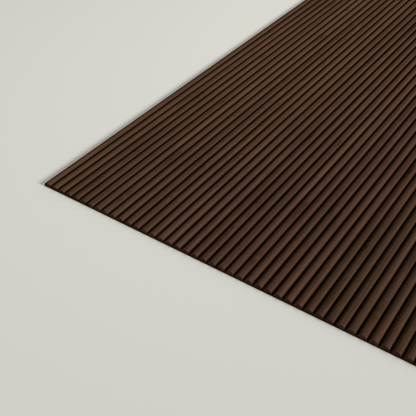Mini-Ridge Flexible Tambour Wood Panels