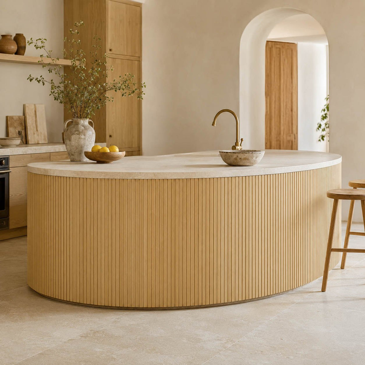 Slat Flexible Tambour Wood Panels