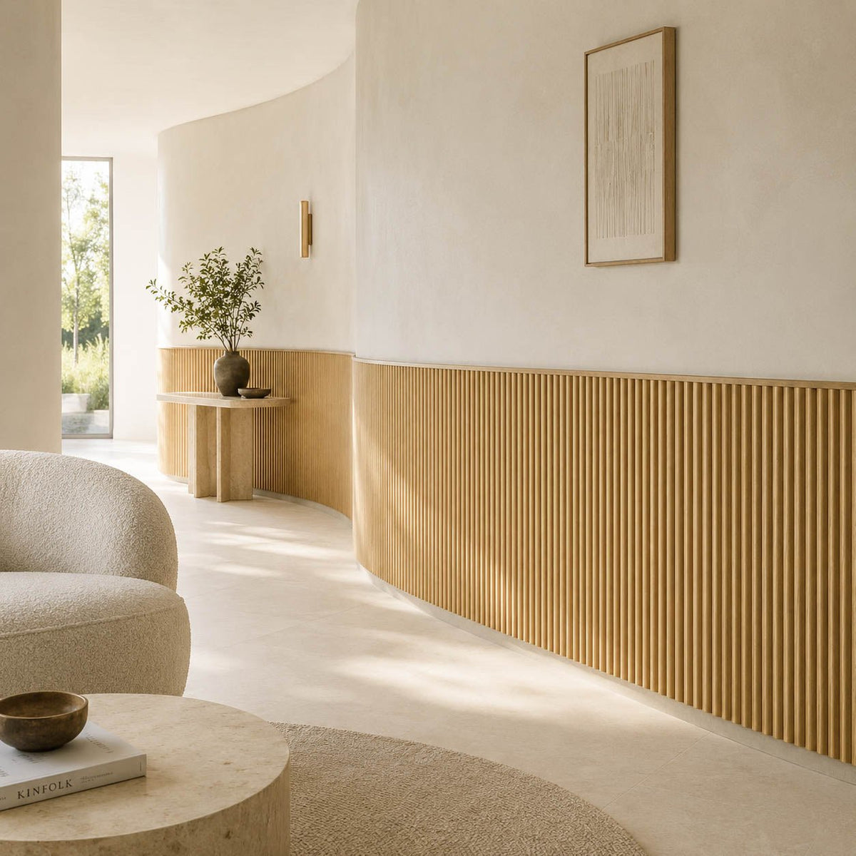 Ridge Flexible Tambour Wood Panels