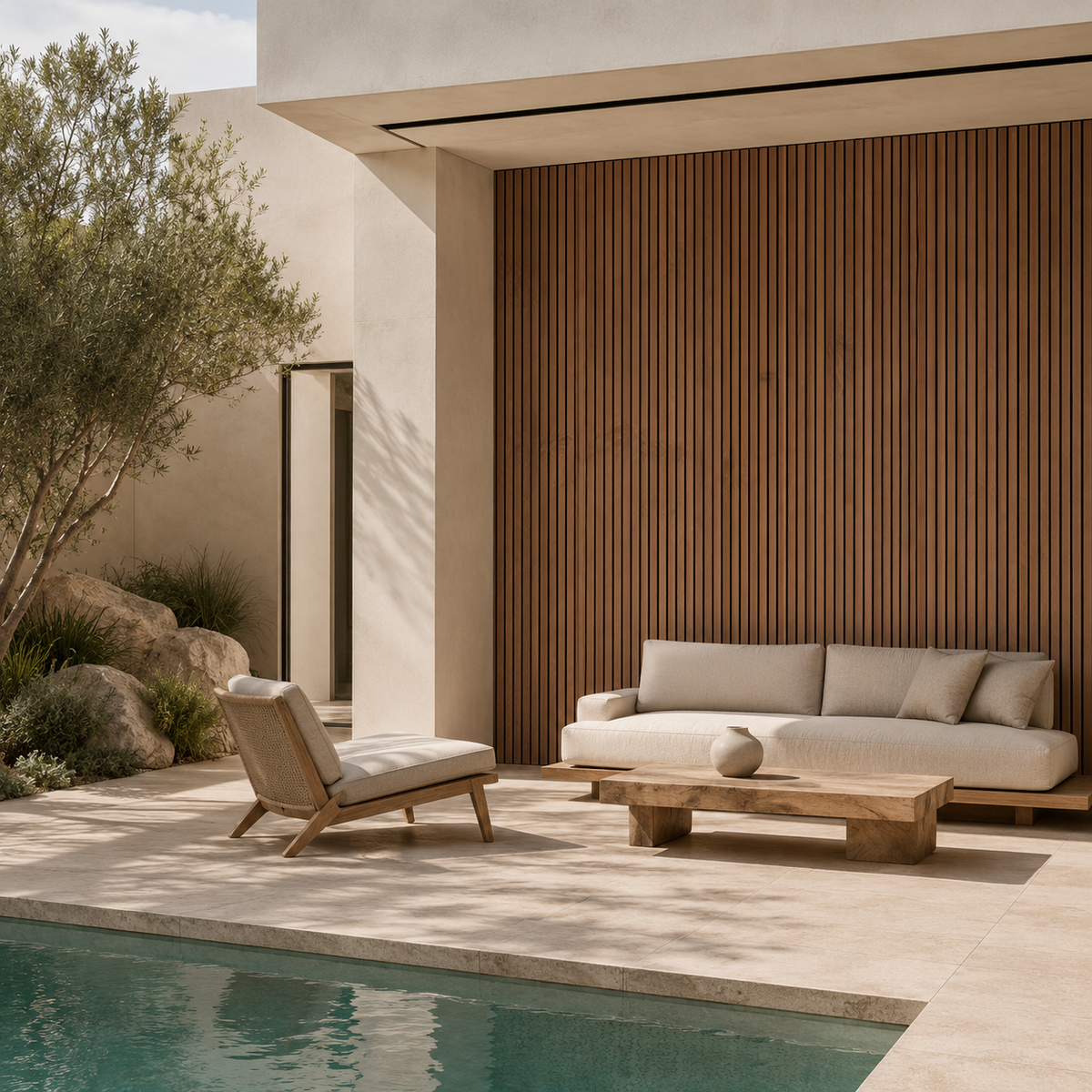 ARQ® Outdoor Exterior Composite Wood-Effect Wall Panel