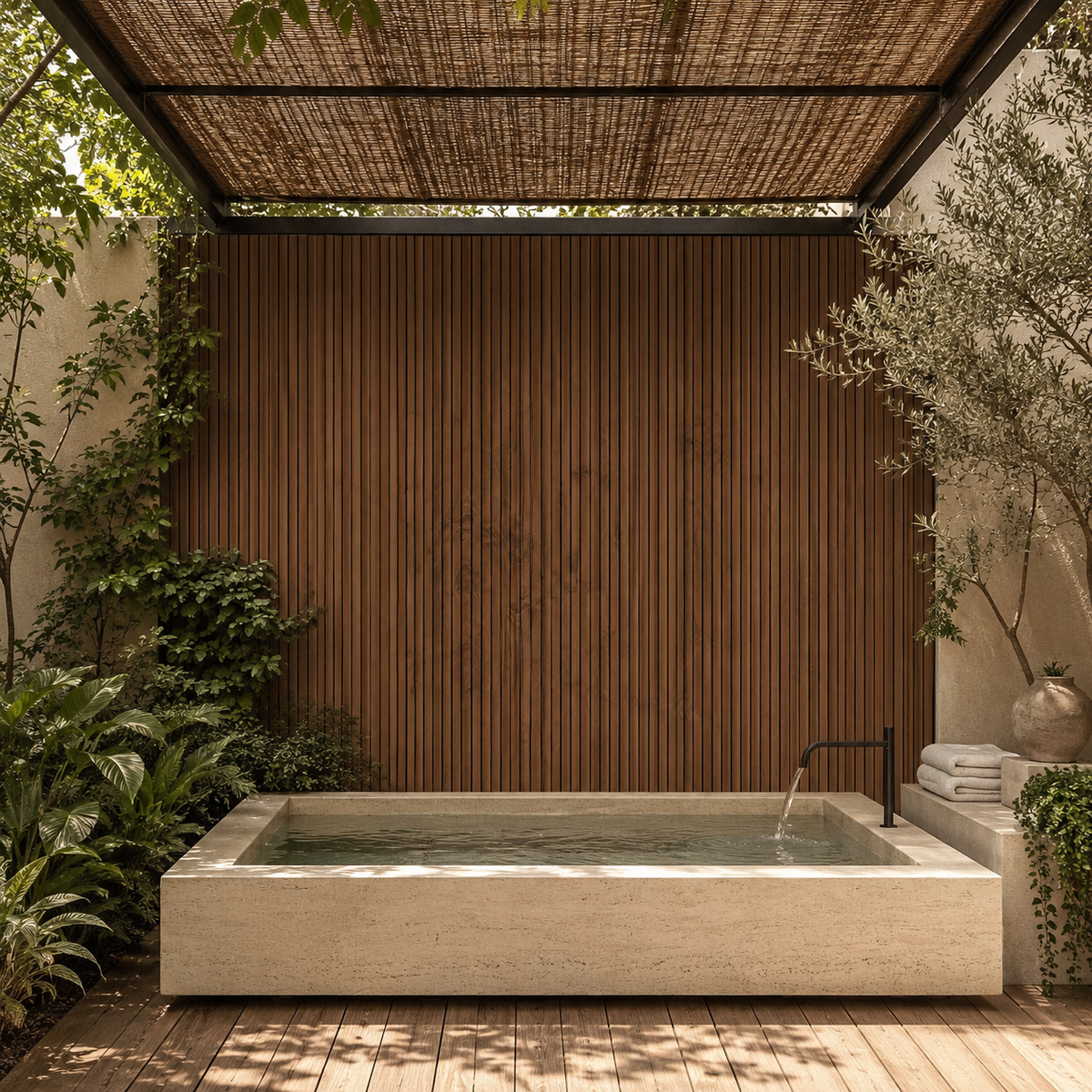 ARQ® Outdoor Exterior Composite Wood-Effect Wall Panel