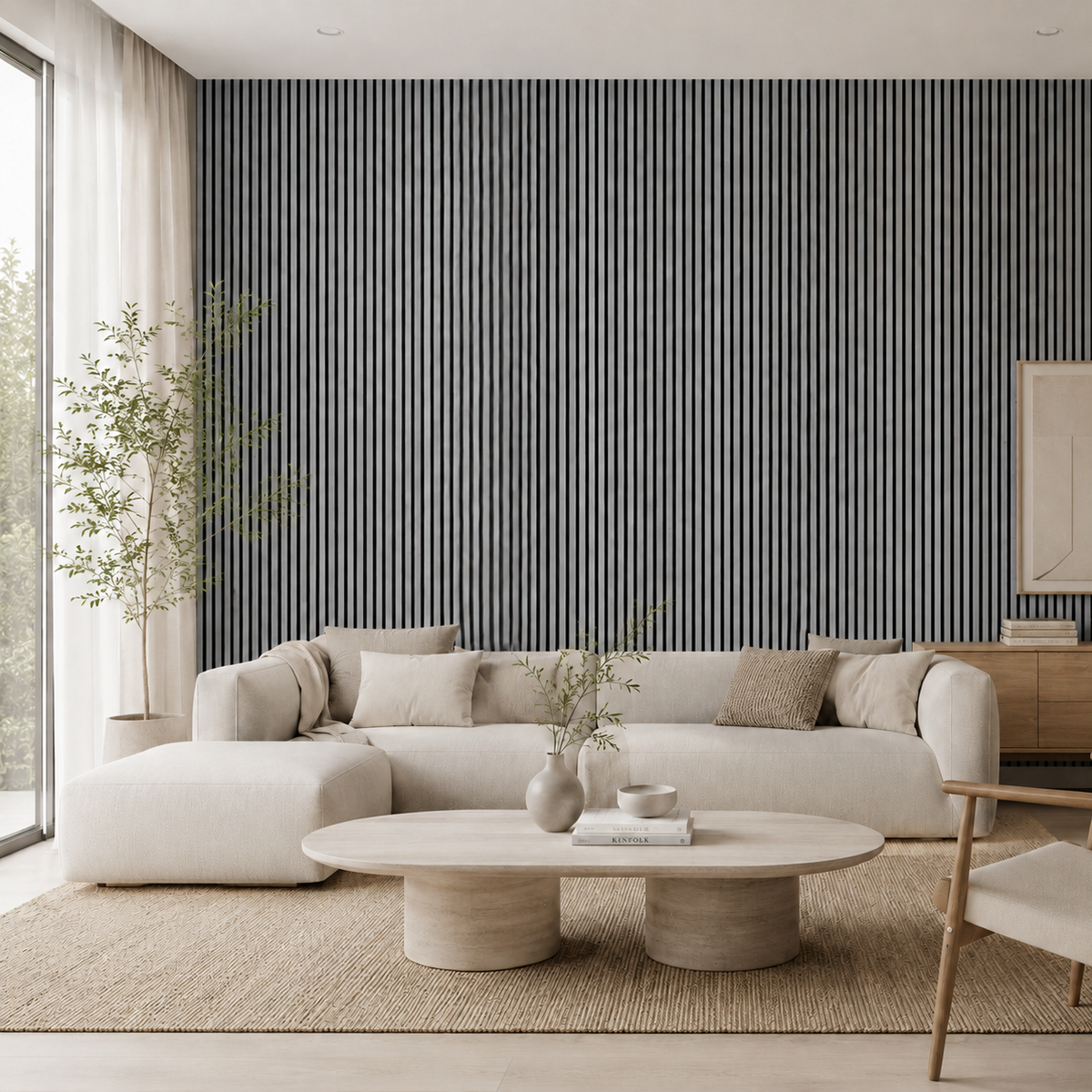 Acoustic Wooden Slat Wall Panel