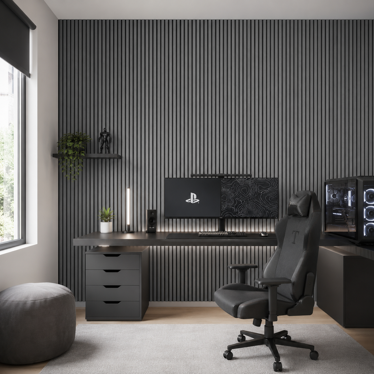 Acoustic Wooden Slat Wall Panel