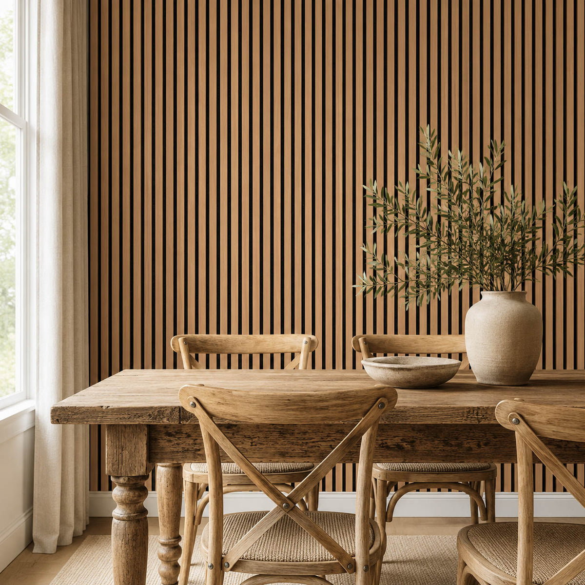 Acoustic Wooden Slat Wall Panel