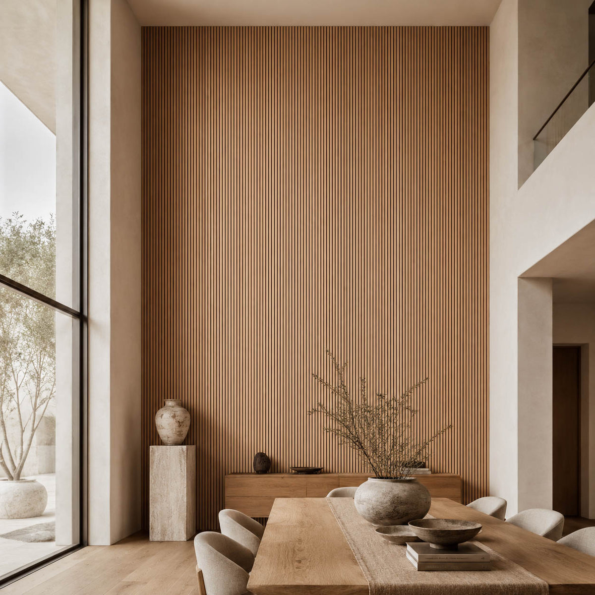 ARQ® Acoustic Wooden Long Slat Wall Panel
