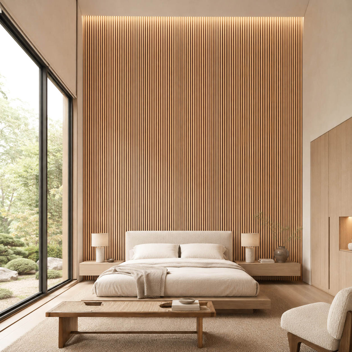 ARQ® Acoustic Wooden Long Slat Wall Panel