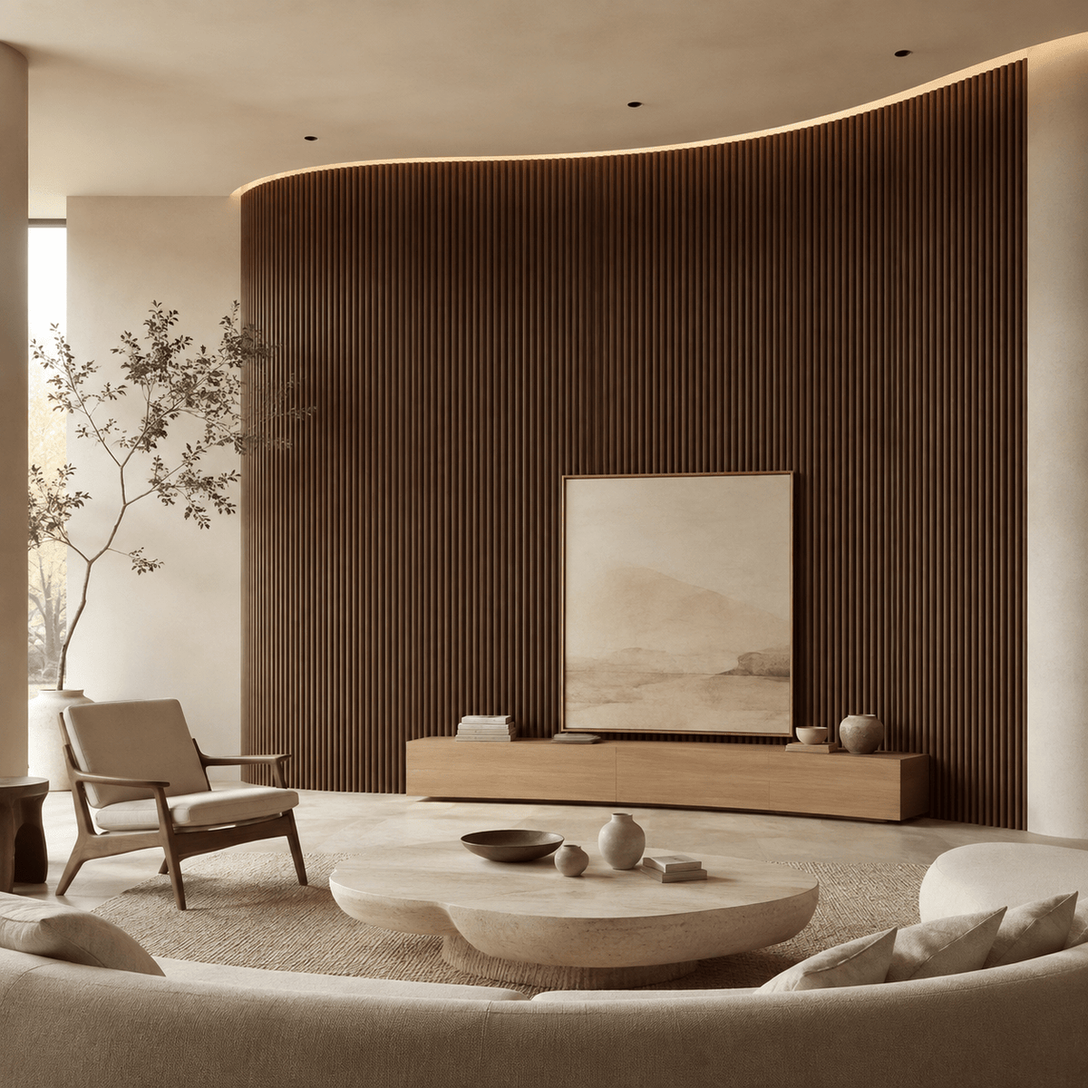 Ridge Flexible Tambour Wood Panels