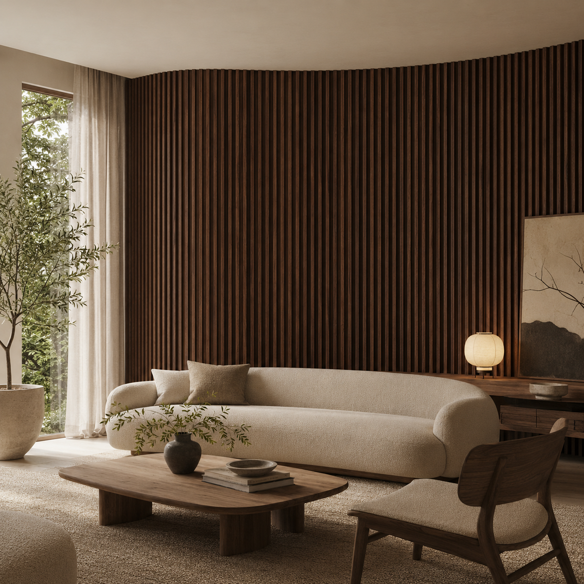 Zigzag Flexible Tambour Wood Panels