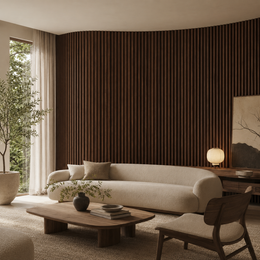 Zigzag Flexible Tambour Wood Panels thumbnail 10