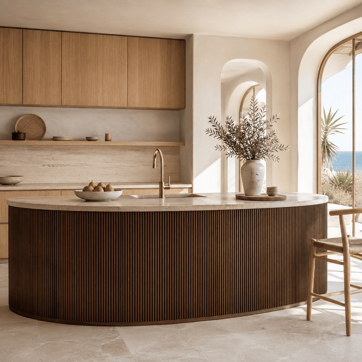 Mini-Ridge Flexible Tambour Wood Panels
