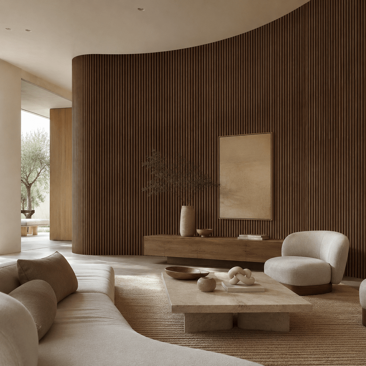 Ridge Flexible Tambour Wood Panels