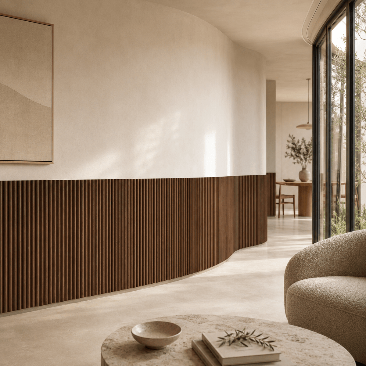 Ridge Flexible Tambour Wood Panels