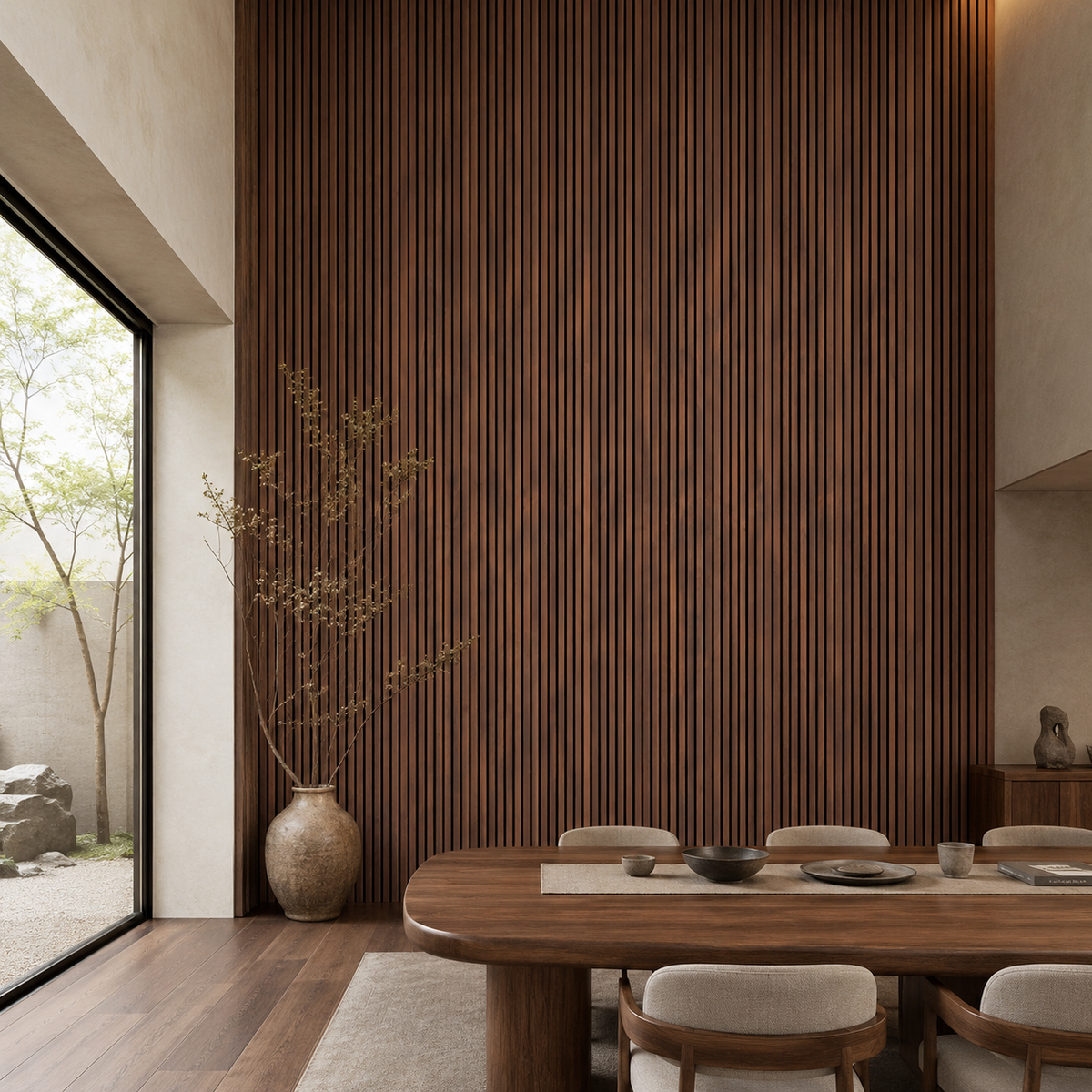 ARQ® Acoustic Wooden Long Slat Wall Panel